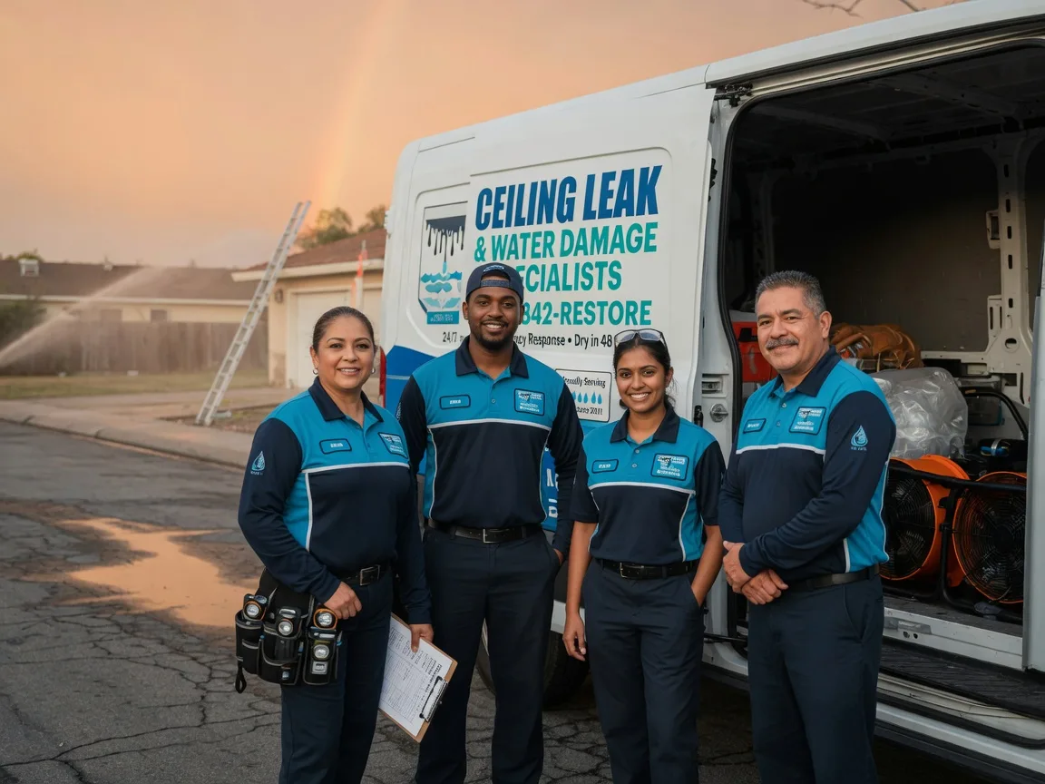Ceiling Leak Cleanup company in Cavendish, VT